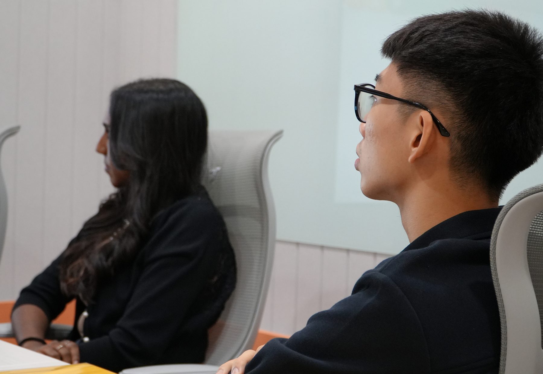 POP consultants presenting to a client team